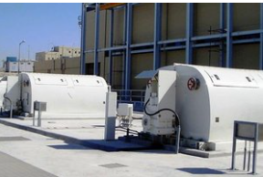 Geiger Centre flow travelling band screen